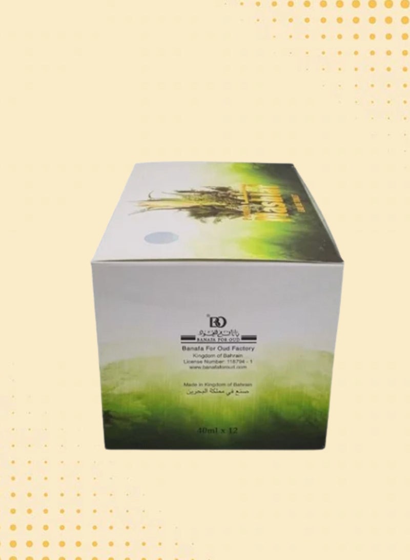 بانافع عطر مشلف بخاخ 12 قطعة 40 مل - Image 2