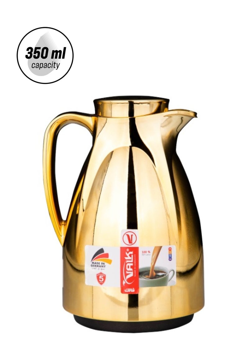 Valk Vacuum Flask With Double Wall Glass 350 ml Wide Mouth With Anti-Leakage Made in Germany - Image 1