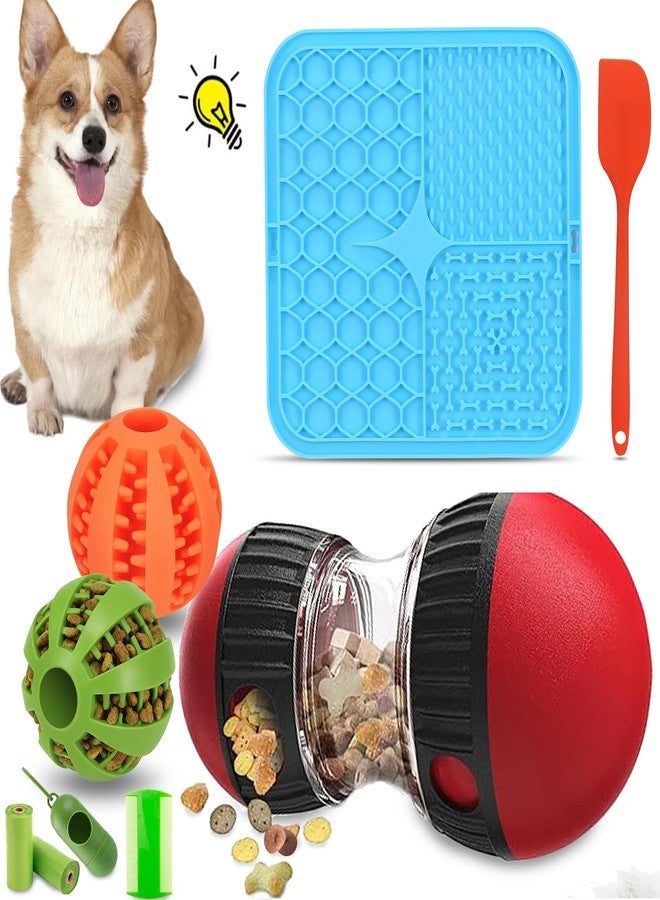 fyfracing 9-in-1 Interactive Dog Toys Set: Mental Stimulation Puzzle, Treat Dispenser Ball & Chew Toys，Lick Mat - Boredom Buster Combo to Keep Small, Medium Dogs Busy & Engaged - Image 1