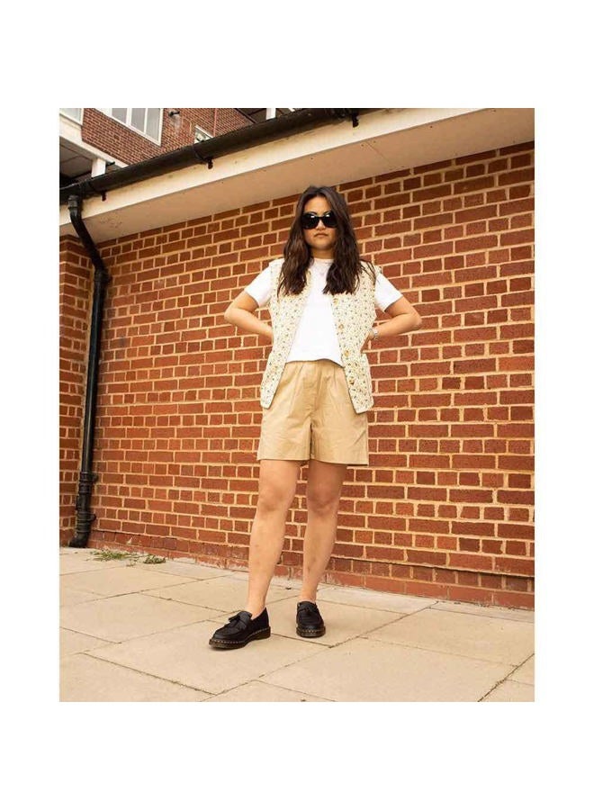 Dr. Martens Womens Adrian Tassle Loafer, Virginia Black, 8 - Image 3