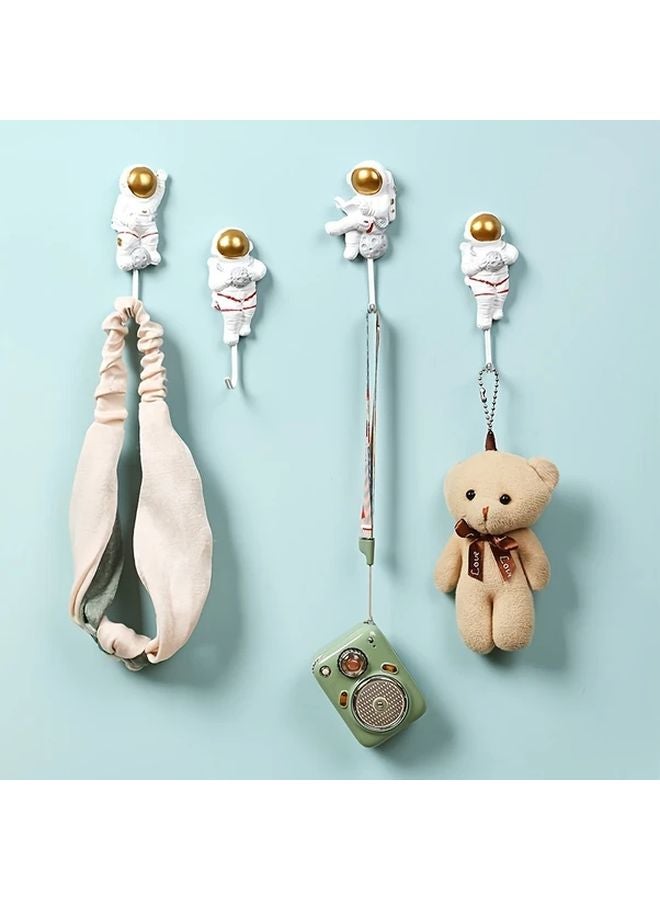 خطافات لاصقة قوية لرواد الفضاء للقراءة الذهبية، معلقات حائطية ذات لصق قوي بدون أثر - Image 5