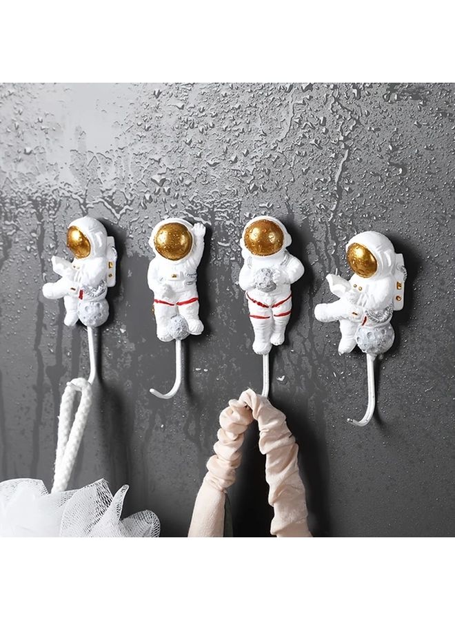 خطافات لاصقة قوية لرواد الفضاء للقراءة الذهبية، معلقات حائطية ذات لصق قوي بدون أثر - Image 3