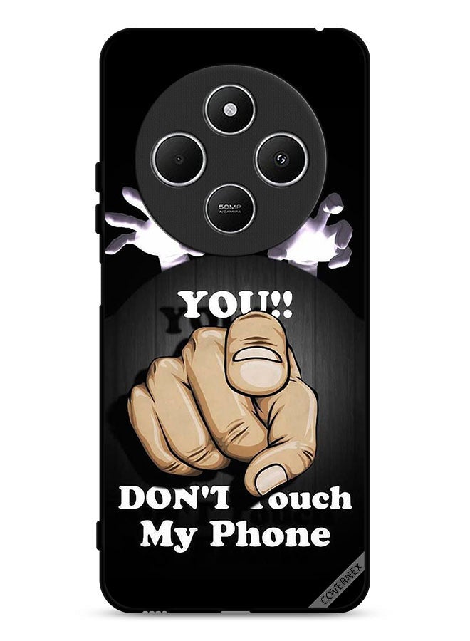 Covernex Xiaomi Redmi 14R 5G Protective Case Cover You Don't Touch My Phone - Image 1