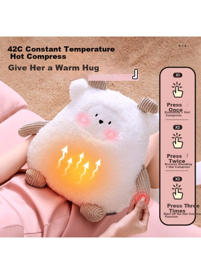 Kufire Kuhuo Valentine's Day Gift For Girlfriend, Birthday Present For Women, Practical High-end Plush Massage Pillow - Image 2