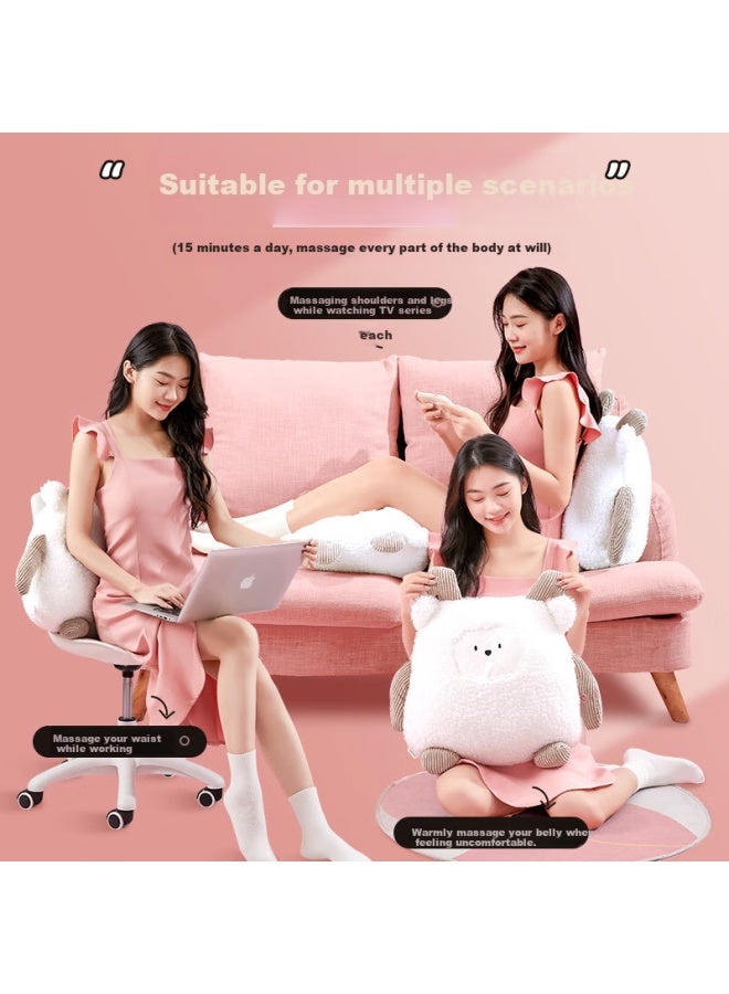 Kufire Kuhuo Valentine's Day Gift For Girlfriend, Birthday Present For Women, Practical High-end Plush Massage Pillow - Image 4