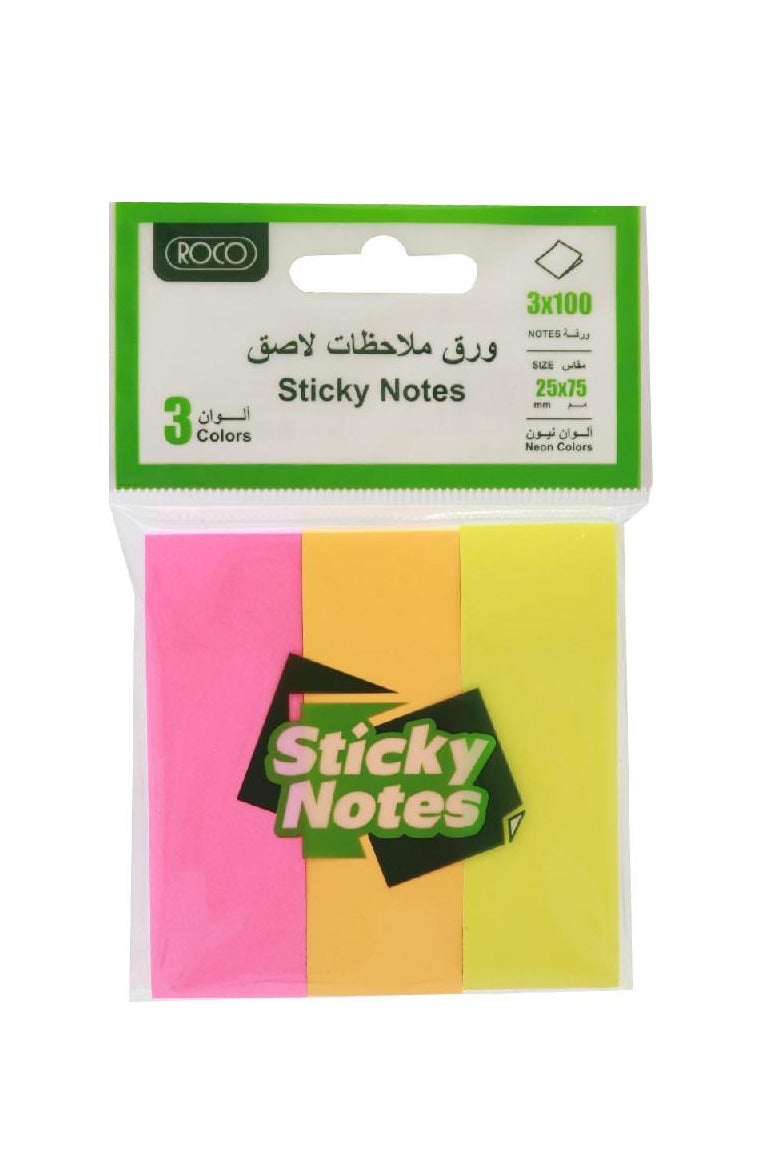 روكو أعلام شريطية ألوان نيون متنوعة