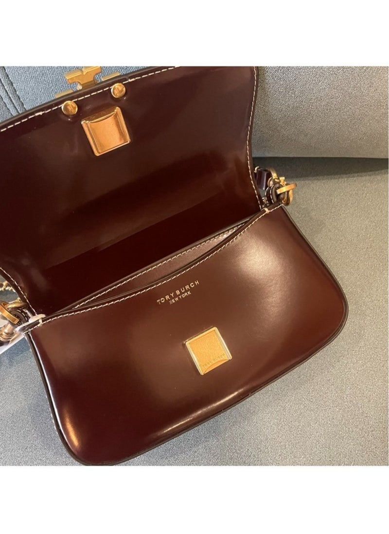 Burch - Fashion Simple Crossbody Shoulder Bag Handbag 22*13*5cm - Image 1
