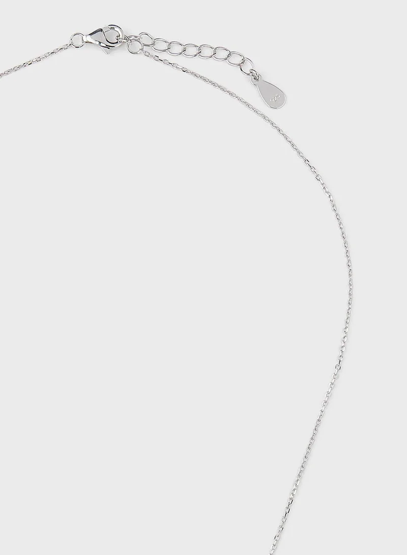 MOMNT Classic Thin Lariant Necklace