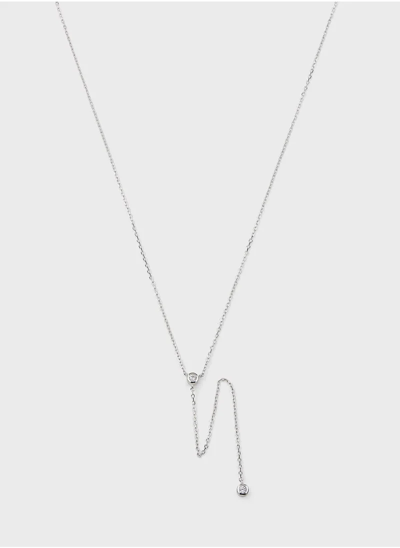 MOMNT Classic Thin Lariant Necklace