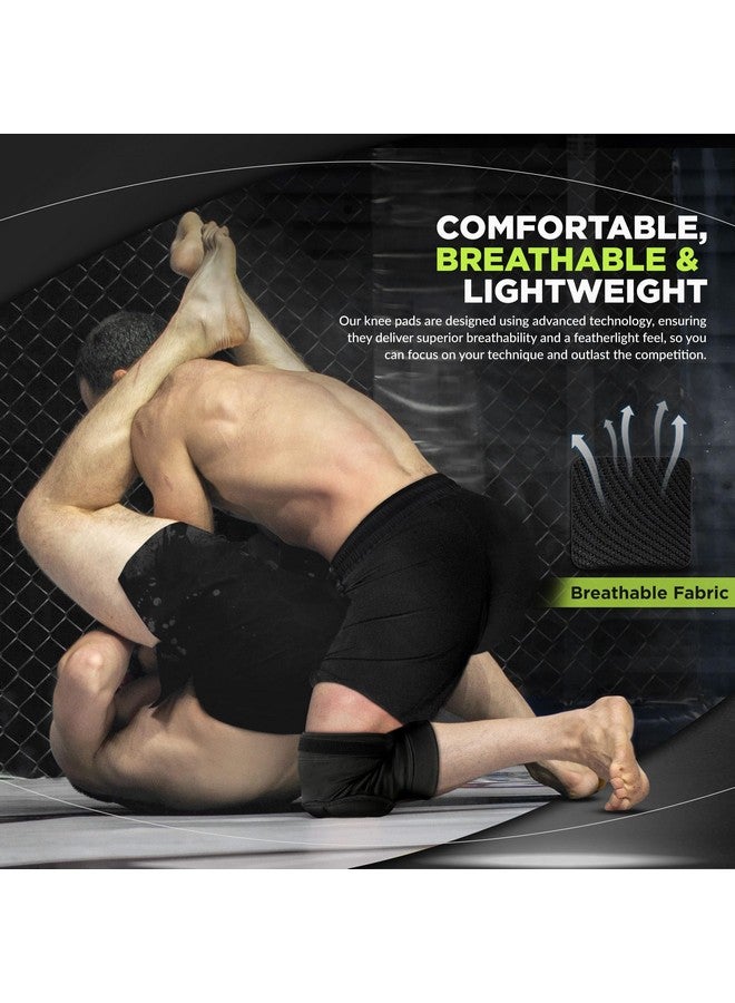 Rdx Knee Pads For Work, Oeko Tex Certified, Anti-Slip Protective Thick Padded Foam Pad, Collision Avoidance Sleeves Pair, Mma Muay Thai Grappling Volleyball Football Wrestling Gardening, Men Women - Image 3