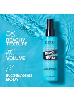 REDKEN Redken Beach Spray Texturizing Hairspray | Sea-Salt Free Spray | Adds Instant Texture and Volume | Hair spray for Effortless Beachy Waves and Curls | For All Hair Types  - Image 2