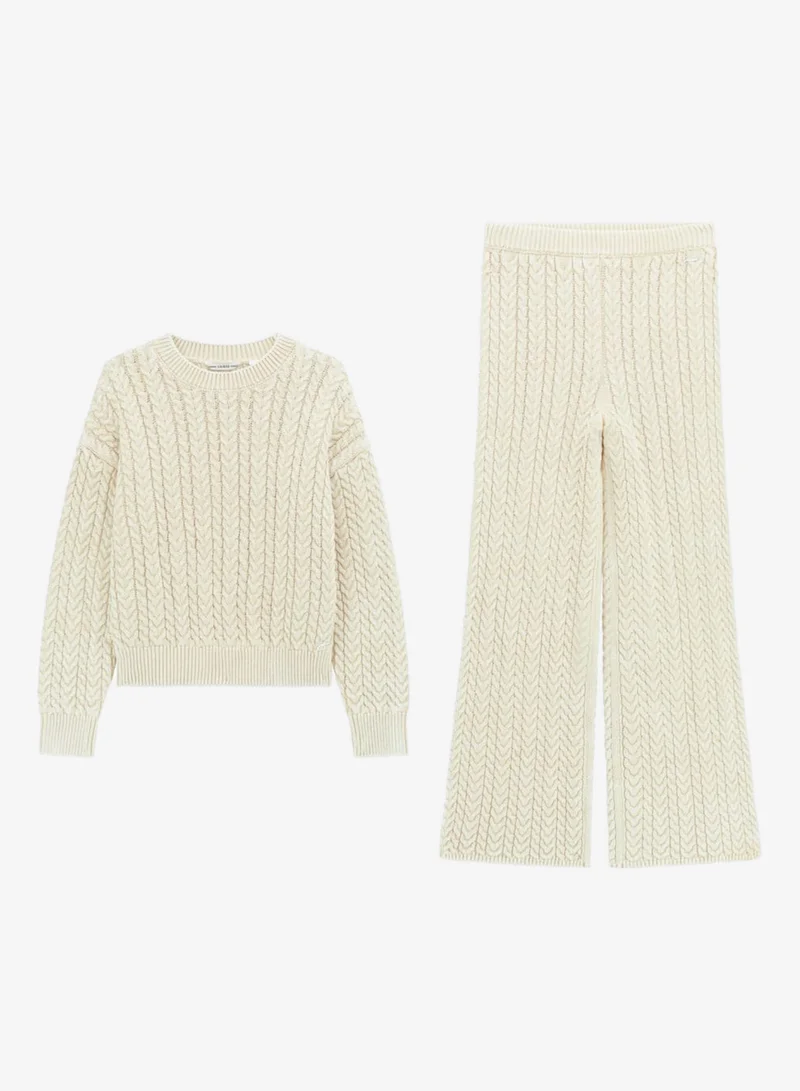 GUESS  Kids Crew Neck Sweater and Pant Sets for Women | Best Price UAE