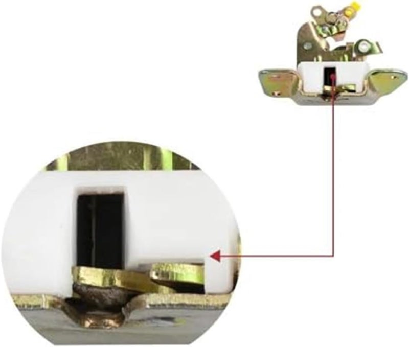 QASULER Trunk Liftgate Lock Actuator for Mitsubishi - Image 4