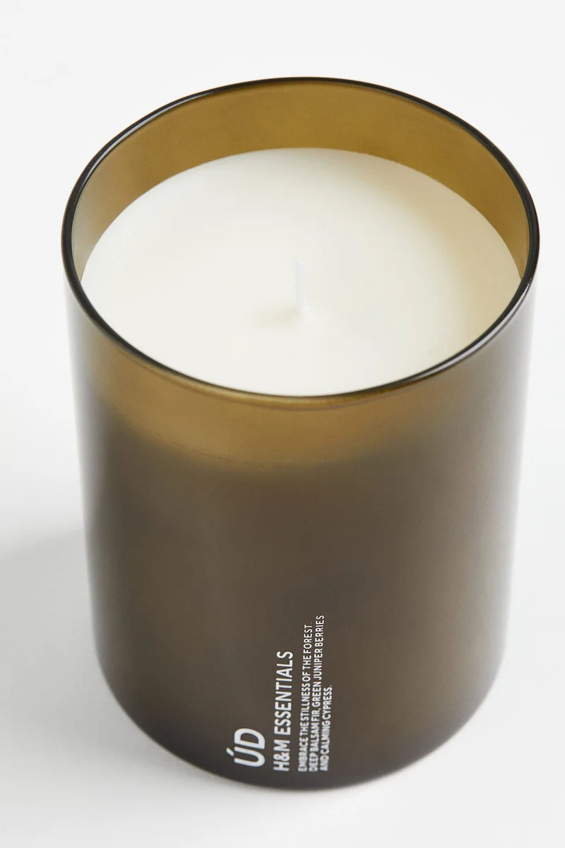 H&M Scented Candle In Glass Holder