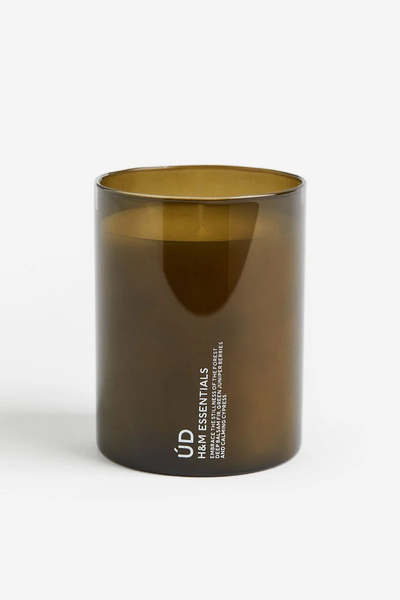 H&M Scented Candle In Glass Holder