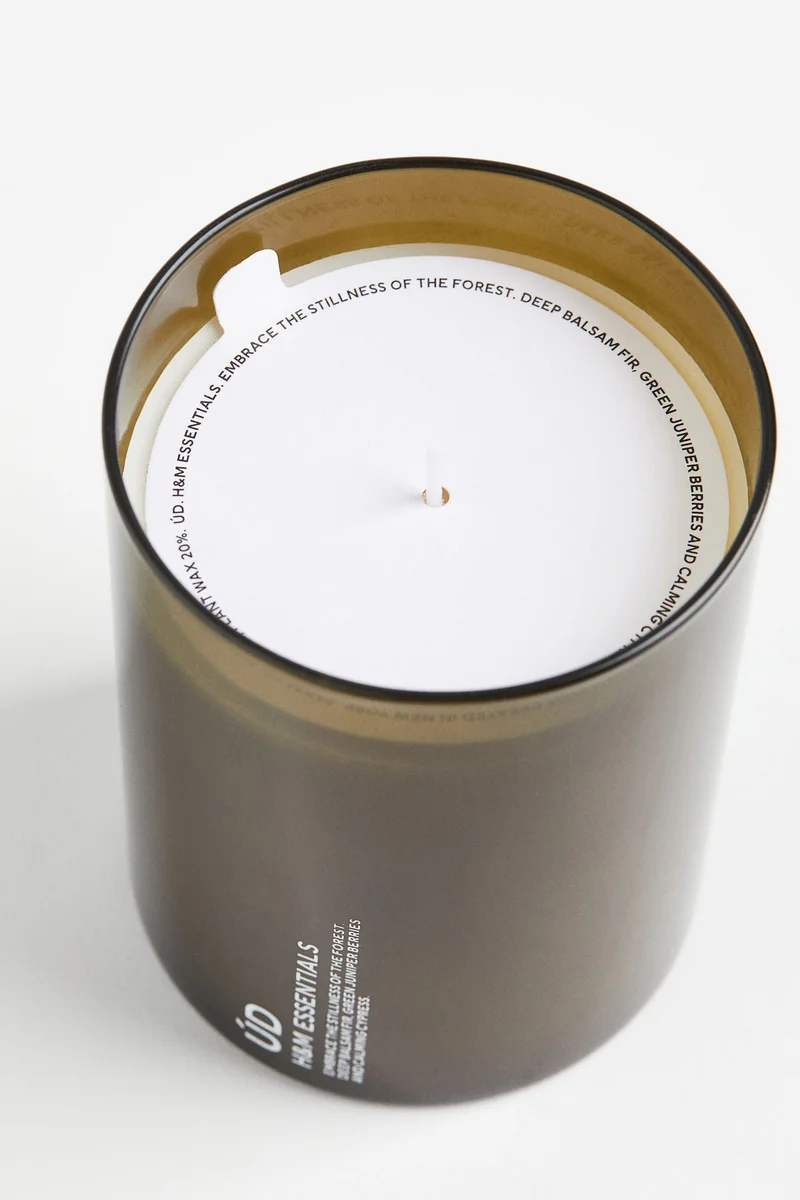H&M Scented Candle In Glass Holder