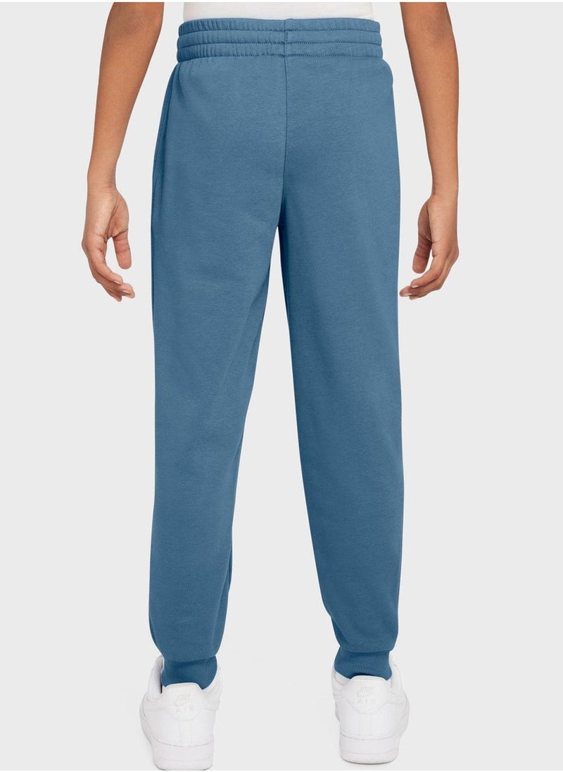 Nike Youth Club Fitted Sweatpants  - Image 4