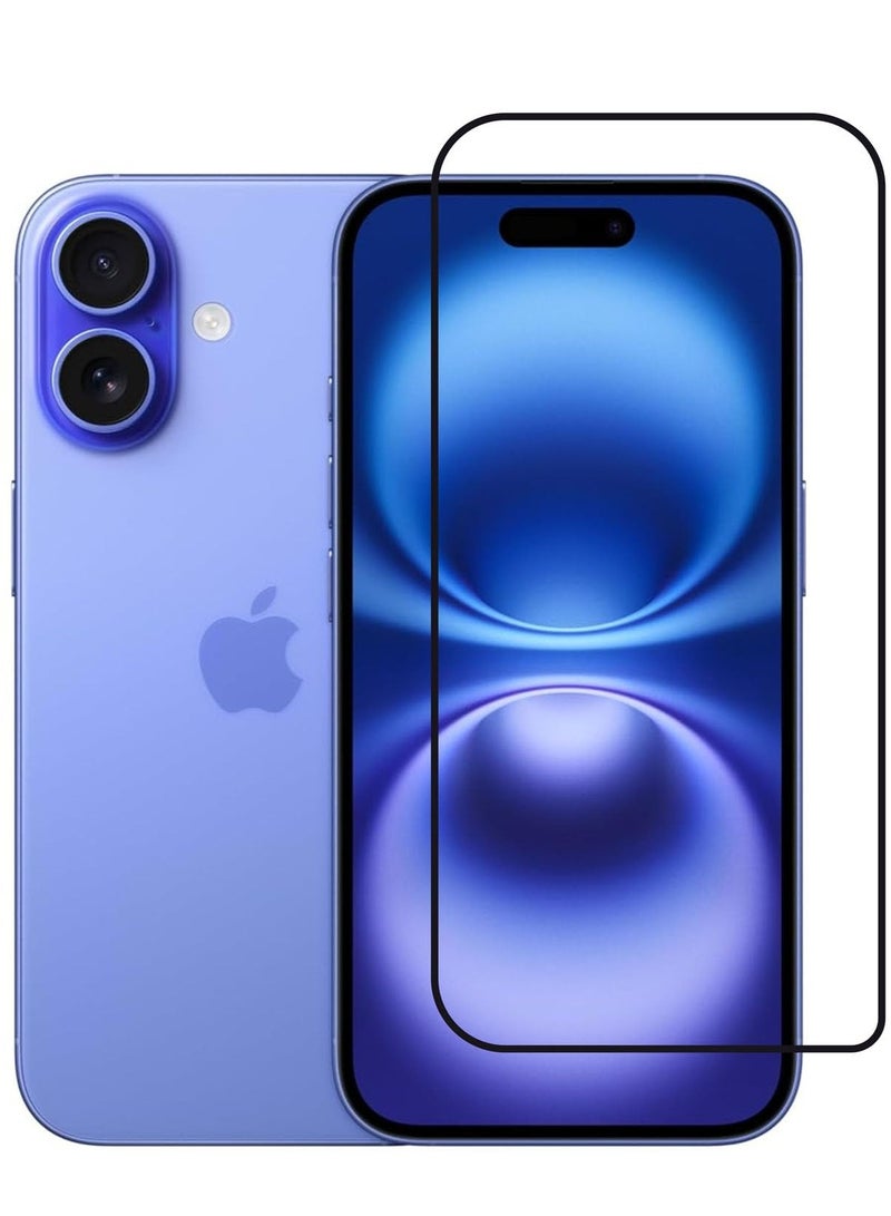 Screen Protector for iPhone 16 tempered Glass Screen Protector 9H hardness Scratch Resistance iPhone 16 edge to edge glass Tempered Glass - Image 1