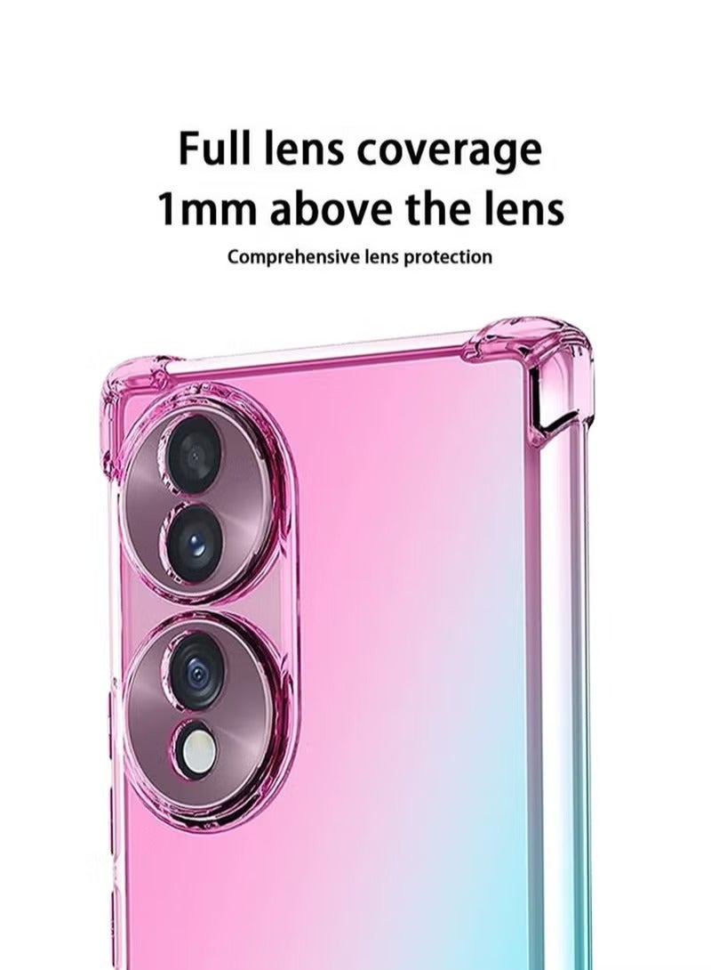 Honor 70 5G Case Cover, Honor 70 5G Flexible TPU Soft Edge Protector,Soft Silicone Shockproof Anti-Scratch Protective Bumper clear Case Corner for Honor 70 5G - Image 4