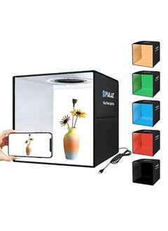 PULUZ 11.8 Inch/11.8 Inch Portable Folding Camping Tent for Product Display Small Photo Studio Camping Tent Box Kit with 6 Color Background for DSLR Dual Camera Mobile Phone Photography  - Image 2