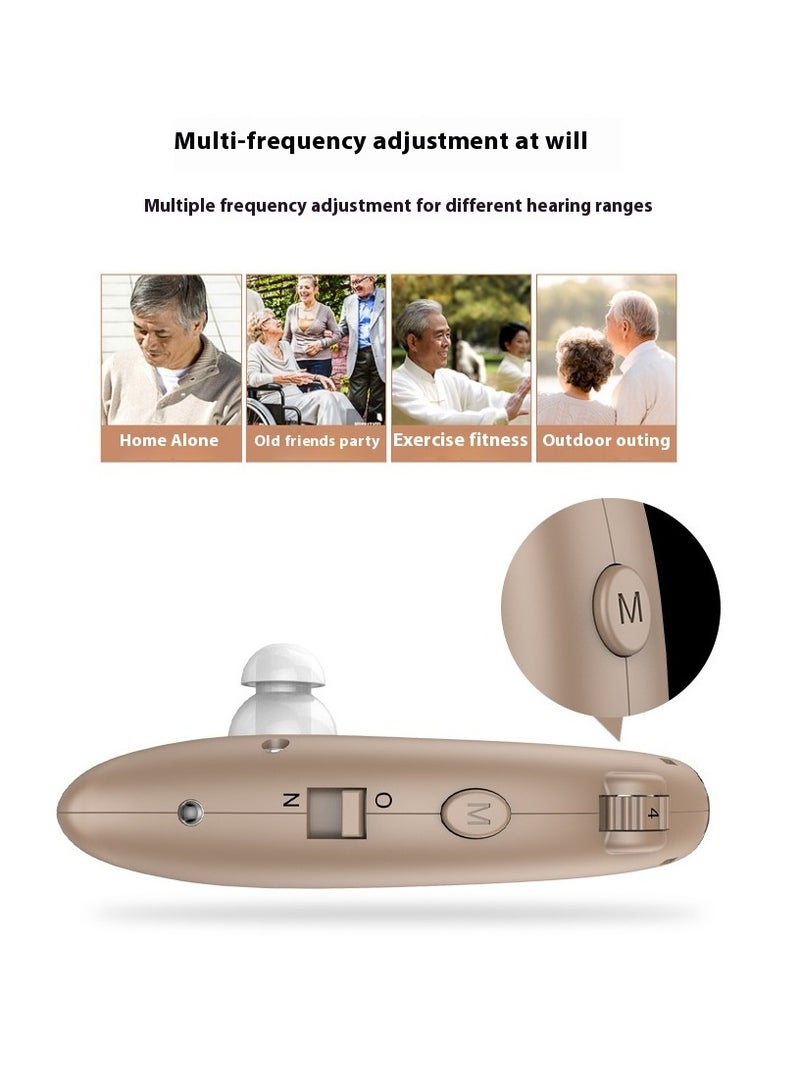 1-Piece Sound Amplifier Hearing Enhancement Device With Charging Compartment - Image 3