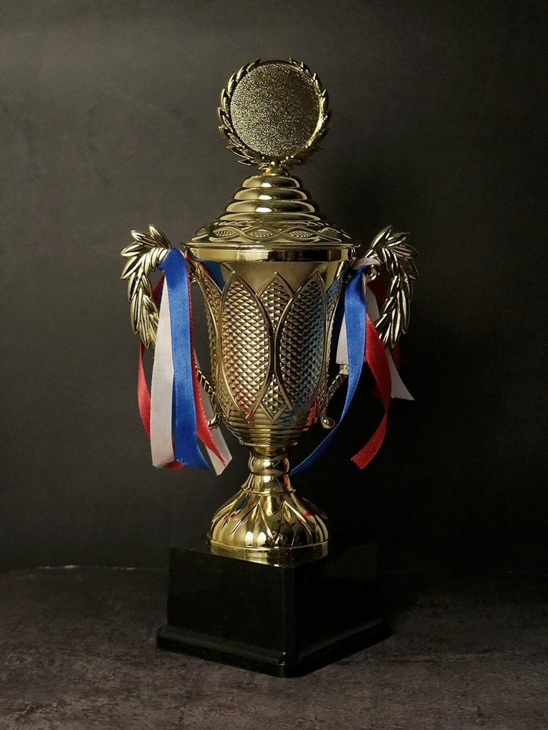 ArtRight Yin Yang Trophy for Winners - Winner Prize Trophy for Best Sportsman ; Shiny Award with Badge for Winners - Image 4