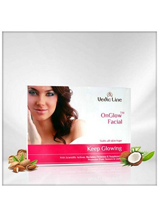 Vedicline - Onglow Facial Kit For Glowing Smooth And Clear Skin With The Goodness Of Aloe Vera Vitamin C And Mulberry Extracts 500Ml - Image 1
