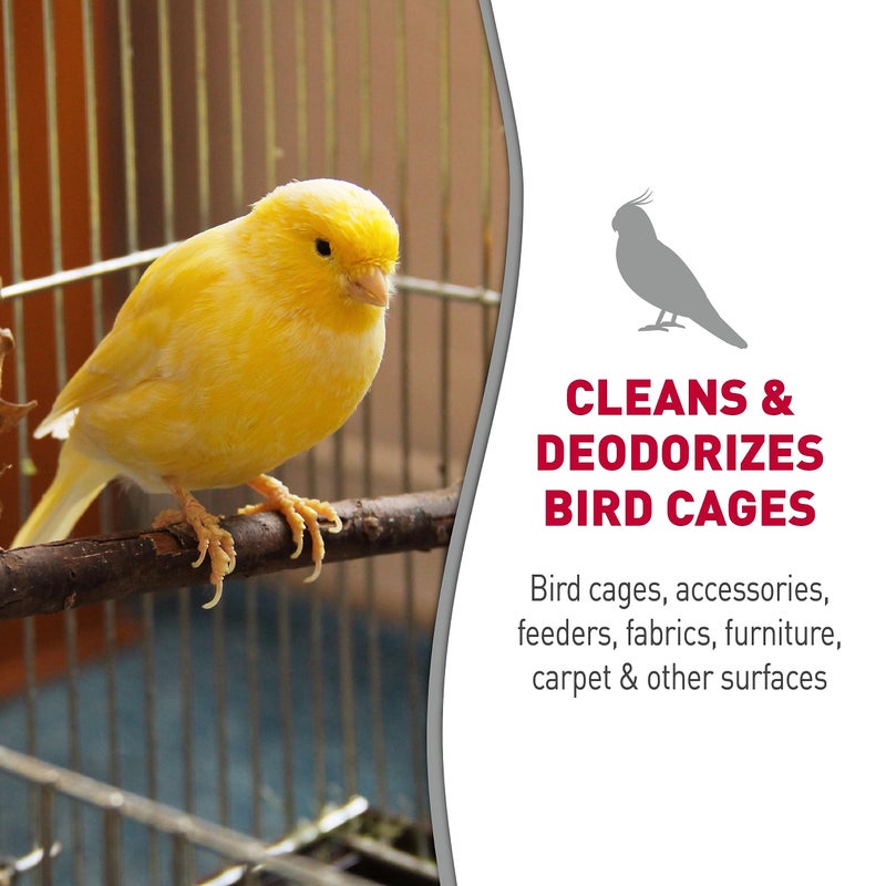 Nature's Miracle Bird Cage & Surface Cleaner - Image 2
