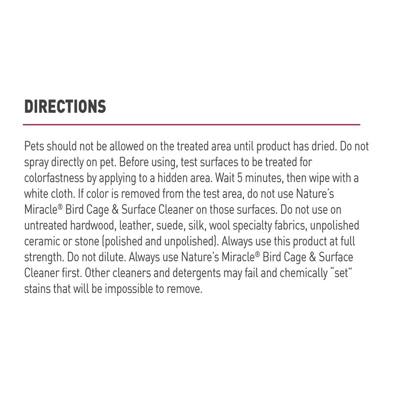 Nature's Miracle Bird Cage & Surface Cleaner - Image 3