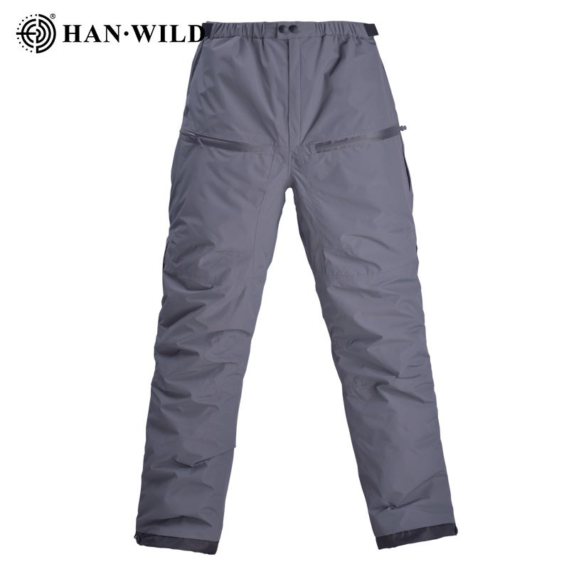Hanye Outdoor Men'S Cotton Pants Winter Thickened Pants Water-Repellent Ski Pants Warm And Wear-Resistant Camouflage Tactical Pants - Image 1