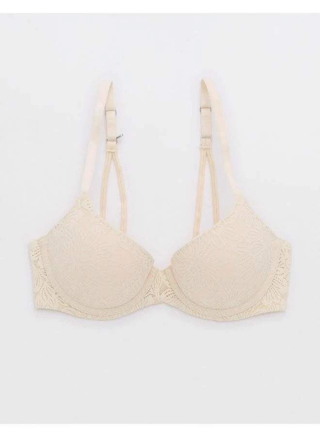Aerie Lace Plunge Neck Bra