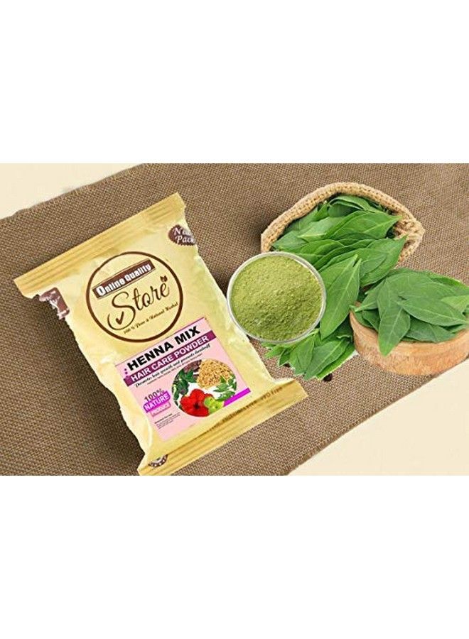 Online Quality Store Henna Mix Powder With Shikakai Methiamlabringrajhibiscusneem And Heena For Hair Wash;Mehndi Mix Powder;Herbal Hair Care Powder;Natural Organic Henna Powder For Hair50G - Image 5