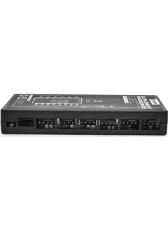 Dark ARGB Hub 6 Fan Pluggable 3+3pin Motherboard Controlled SATA Power Connection  - Image 2