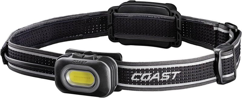 Coast RL10R 750 Lumen Rechargeable LED Headlamp with Variable Light Control and Rear Safety Signal - Image 1