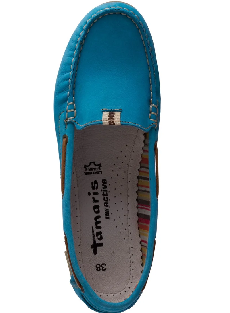 Tamaris Leather Moccasin Shoes
