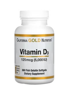 Vitamin D3 125 mcg 5,000 IU 360 Fish Gelatin Softgels - pzsku/ZAA8A02AF87BCC2D215ACZ/45/_/1726818641/238711ec-0497-4844-906a-244624cb8be4