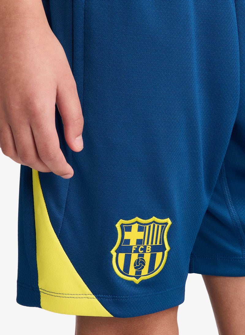 Nike Youth Fc Barcelona Strike Dri-Fit Shorts - Image 4