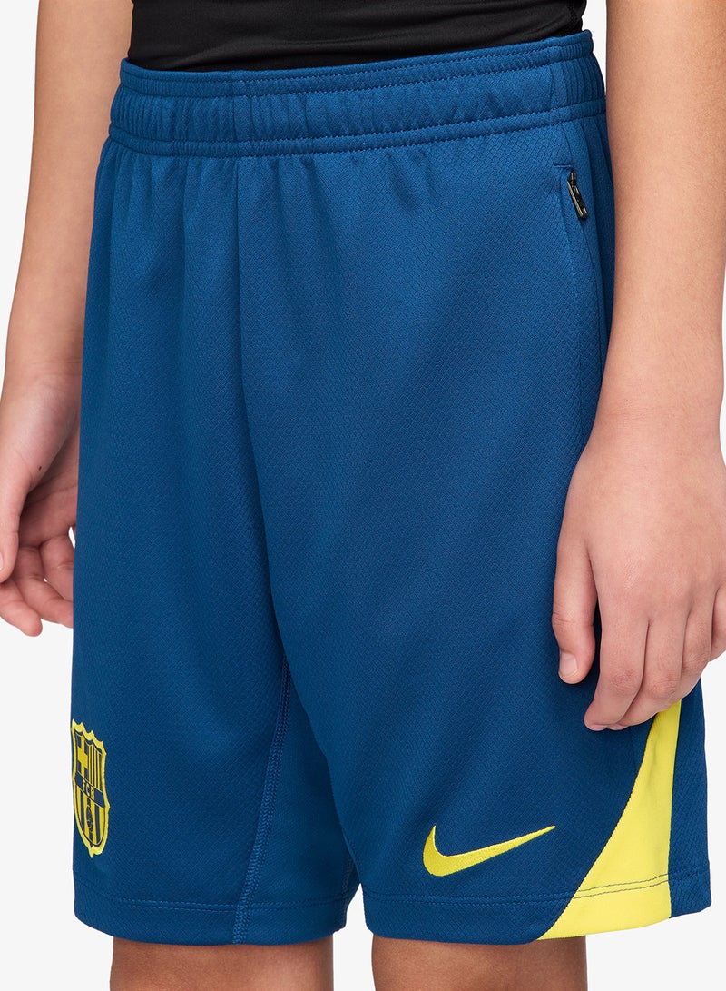 Nike Youth Fc Barcelona Strike Dri-Fit Shorts - Image 3