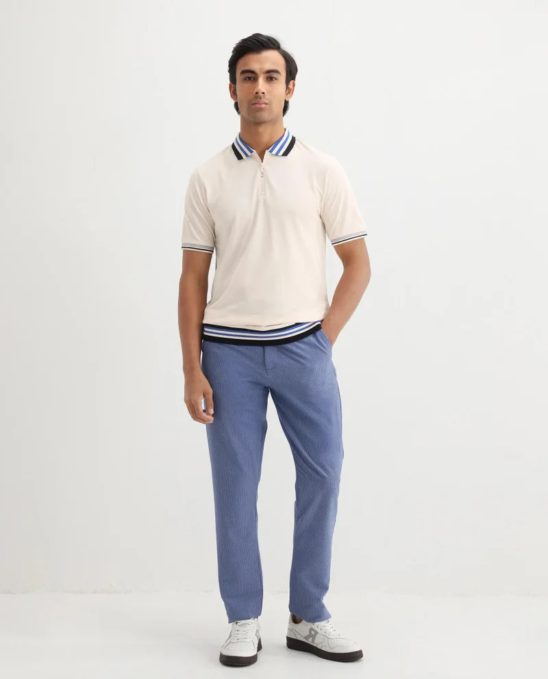 Rare Rabbit Men's Cotton Knitted Polo