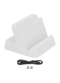 Thoraya Charging Dock for PS5 Portal Game Console Compatibility Portable Controller Charger Stand Station for Traveling Home White  - Image 1