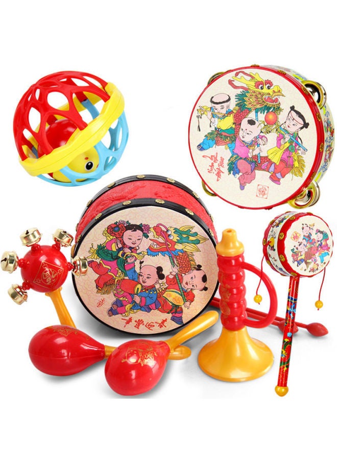Baby Toy Hand Rattle 3-6-12 Months 0-1 Years Old Baby Newborn Toy-Color:Rattle + Soft Rubber Ball - Image 4
