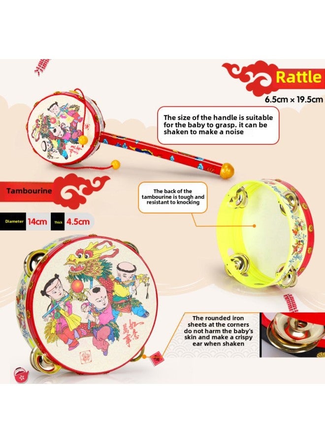 Baby Toy Hand Rattle 3-6-12 Months 0-1 Years Old Baby Newborn Toy-Color:Rattle + Soft Rubber Ball - Image 5