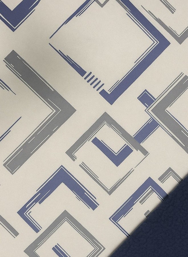 سنوز لحاف شتوي فرو دبل فيس، تصميم سي فوم، 220*235سم - Image 3