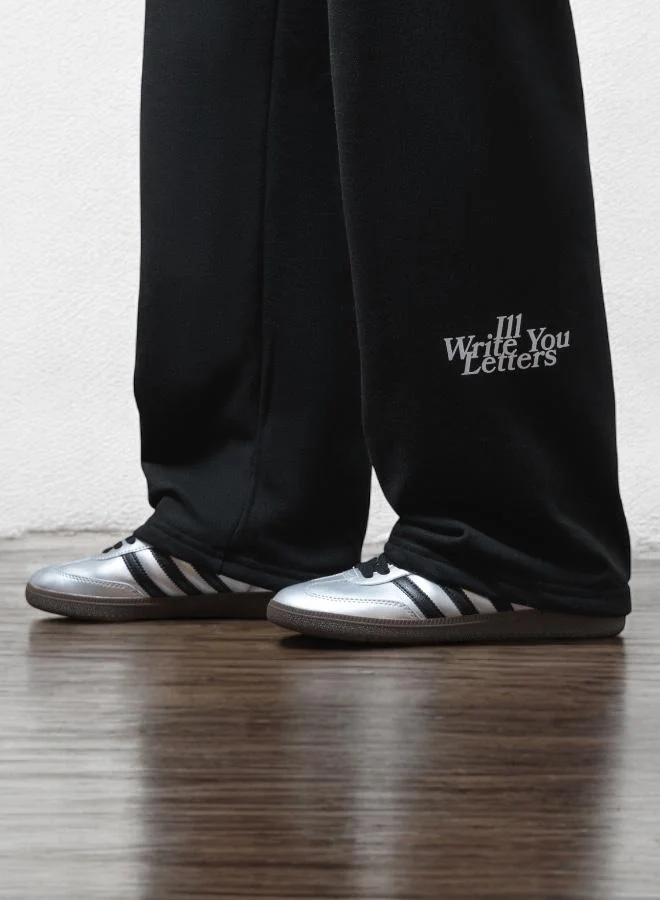 سأكتب لك رسائل One Love Pants in Black