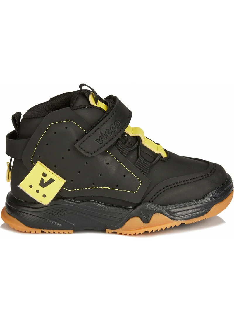 فيكو Omega 946.B20K.201 Boys-Girls Boots Black Yellow 22-25