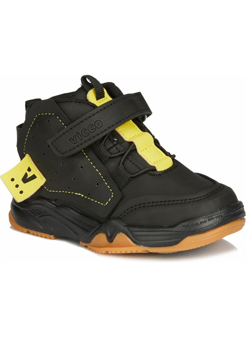 فيكو Omega 946.B20K.201 Boys-Girls Boots Black Yellow 22-25