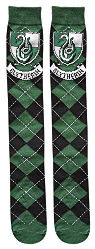 Hyp Harry Potter Slytherin Argyle Juniors Knee High Socks - Image 2