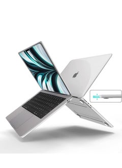 Generic Hard Shell Case Protective Snap On Cover Compatible with MacBook Air New 15 Inch 2023 Release A2941 M2 Chip w/Liquid Retina Display Touch ID/Protective Plastic Hard Shell Case (Black)  - Image 5