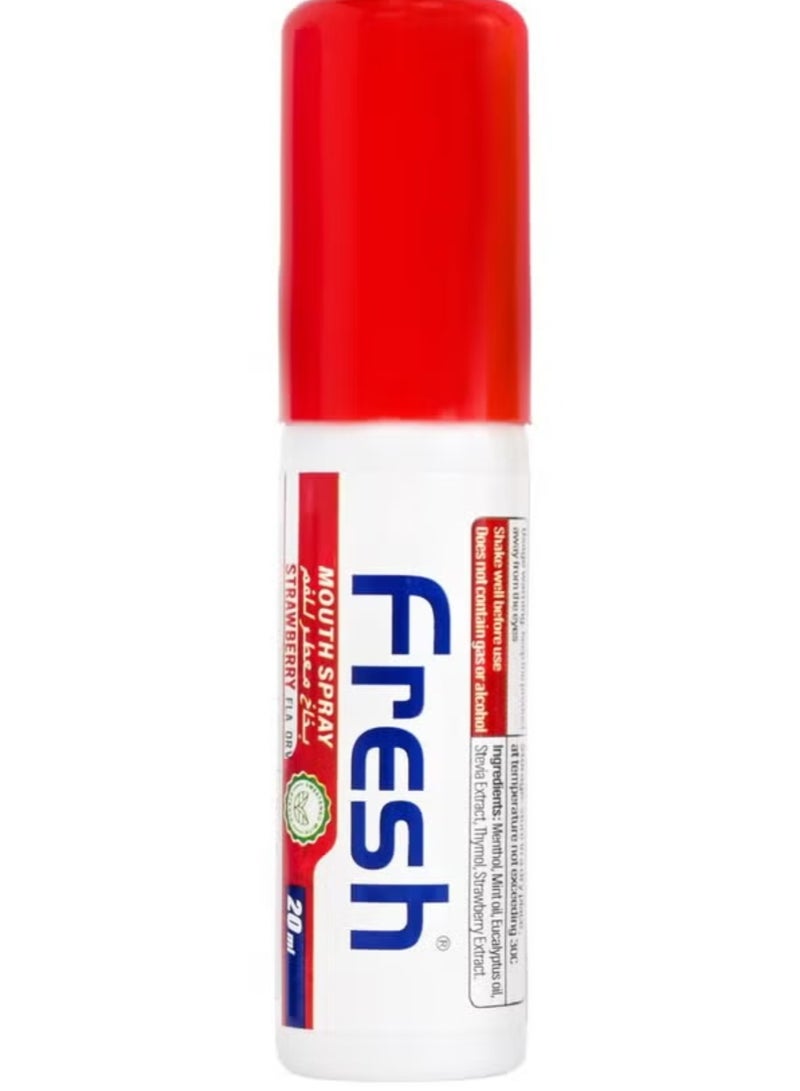 Fresh  Strawberry Mouth Spray 20Ml