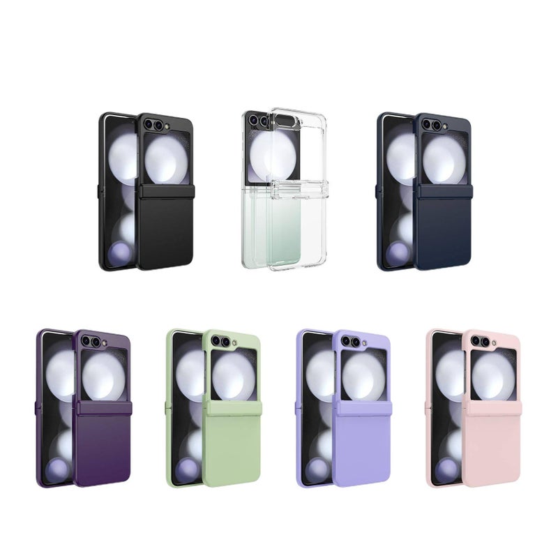 Protective Case | Drop Protection | Shockproof Cover for Samsung Galaxy Z Flip 6 | Purple Silicone | Shockproof - Image 2